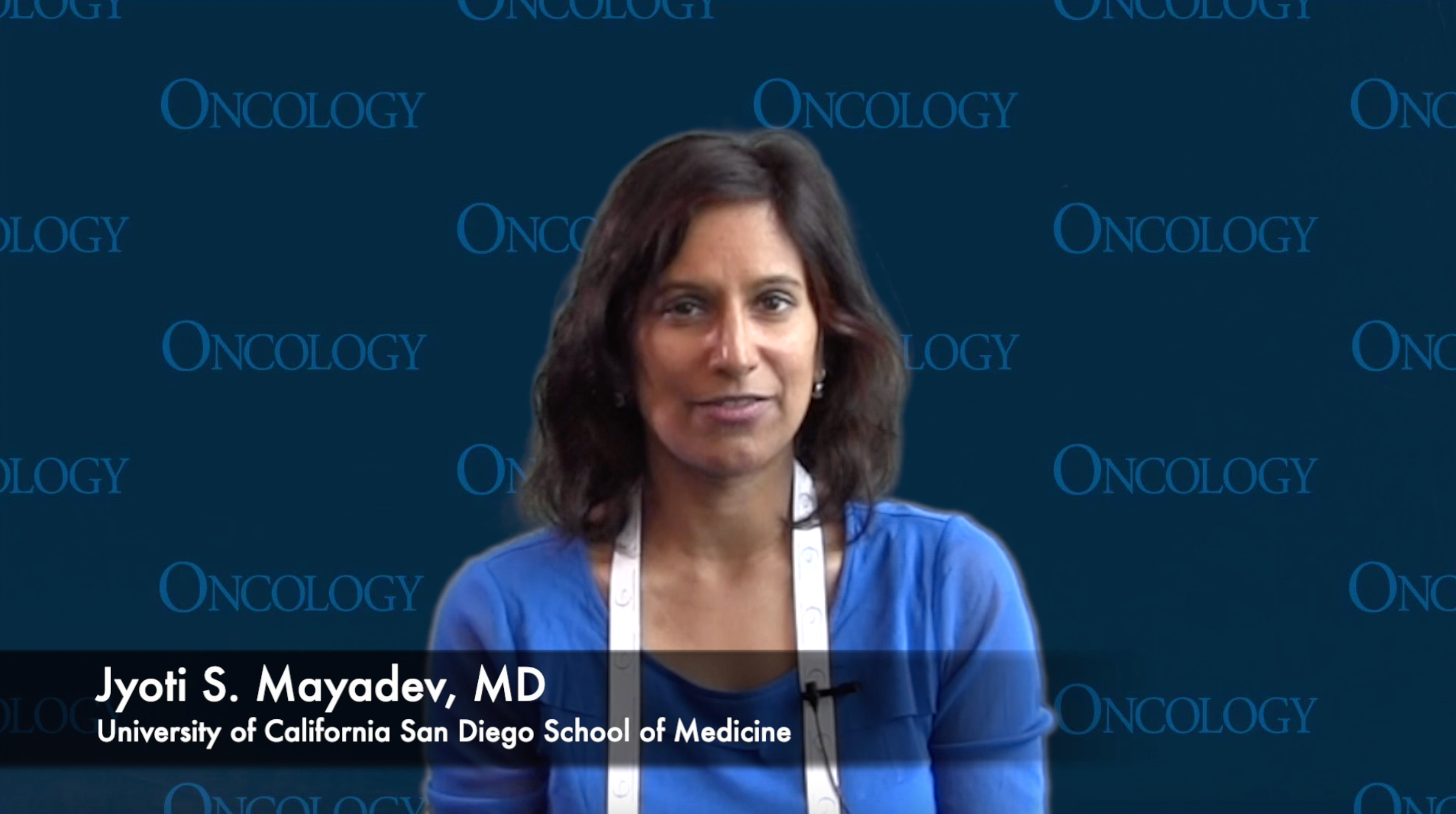 Jyoti S. Mayadev, MD, on Atezolizumab for Locally Advanced, Node-Positive Cervical Cancer