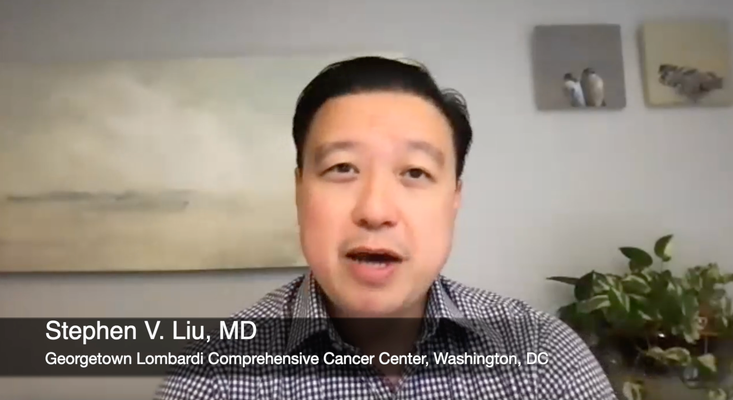 Stephen V. Liu, MD, Discussed the Importance of Testing for Oncogenic Drivers in Frontline NSCLC 