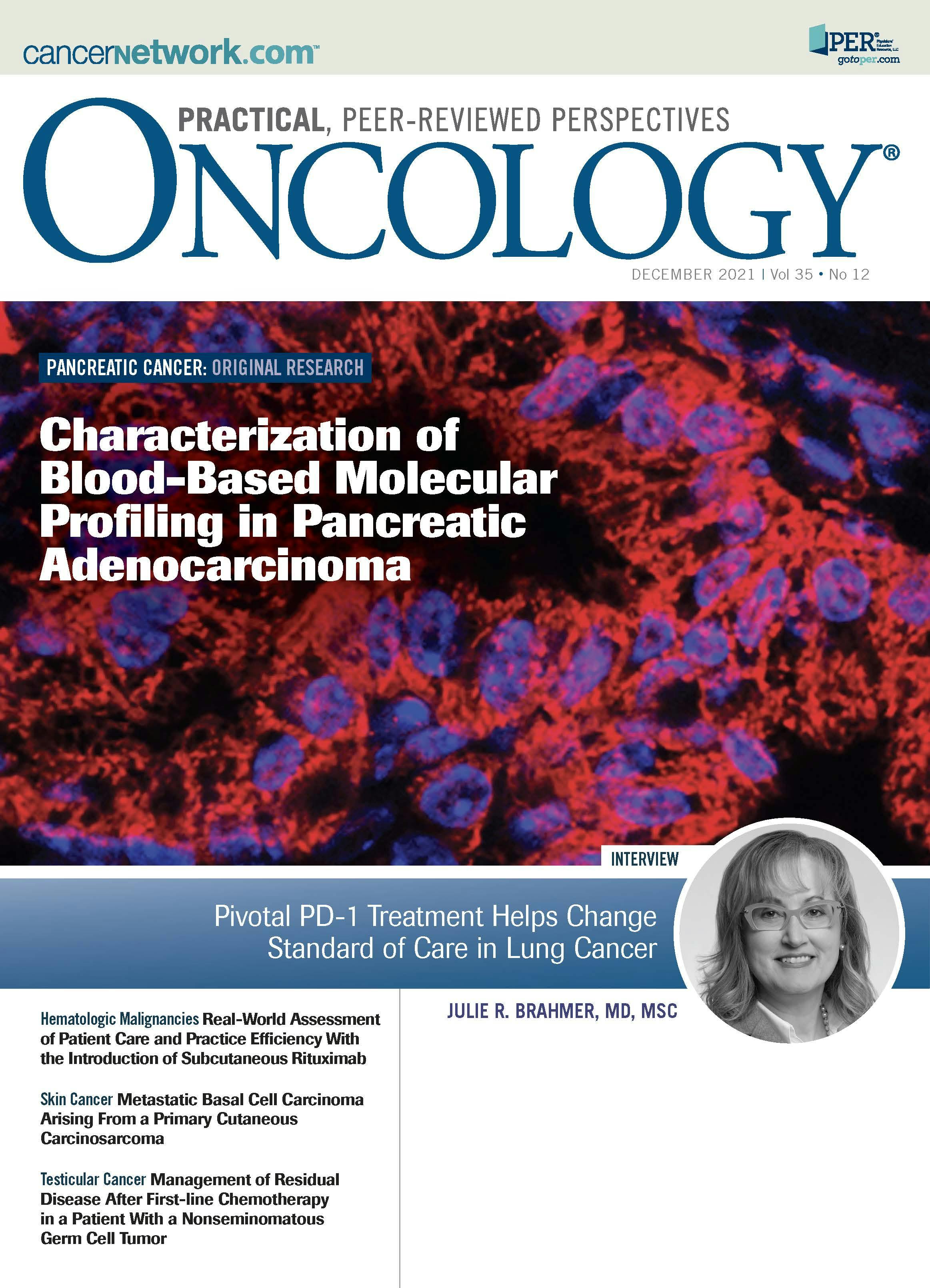 ONCOLOGY Vol 35, Issue 12