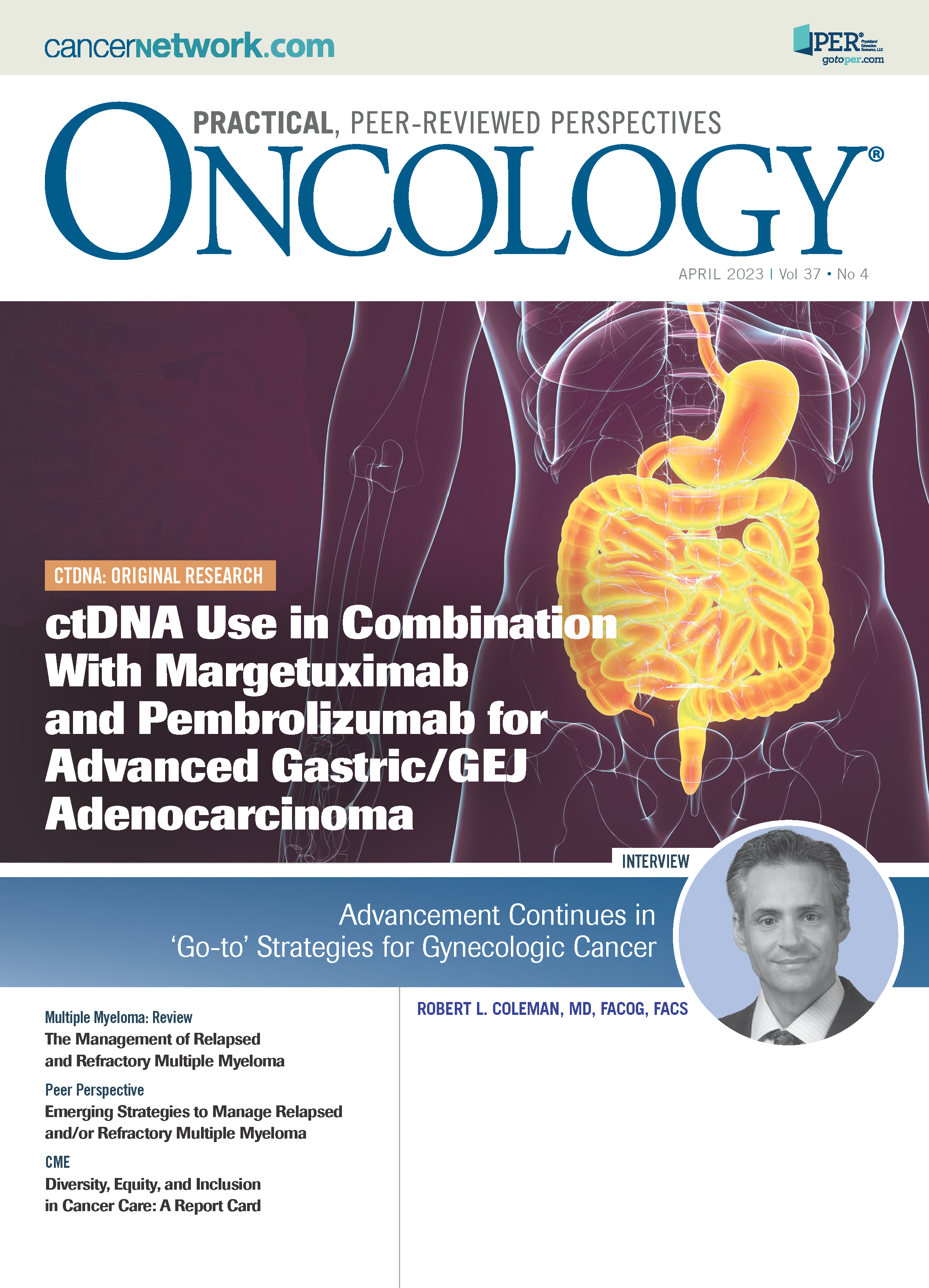 ONCOLOGY Vol 37, Issue 4