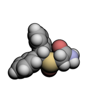 Modafinil molecule