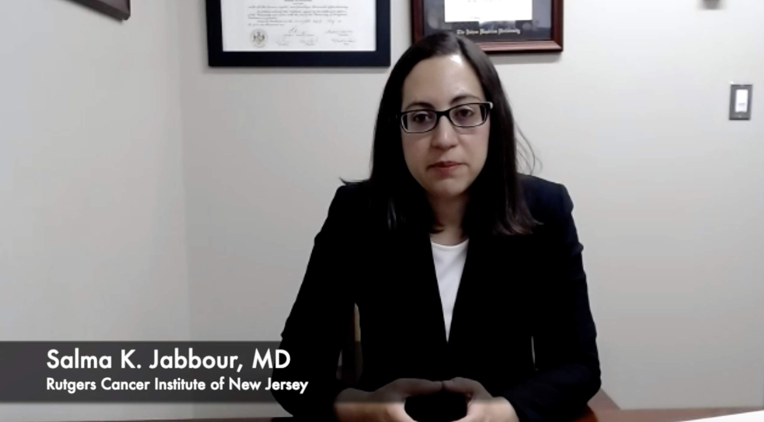 Salma K. Jabbour, MD, Discusses the Value of Treating Patients With NSCLC in a Multidisciplinary Setting
