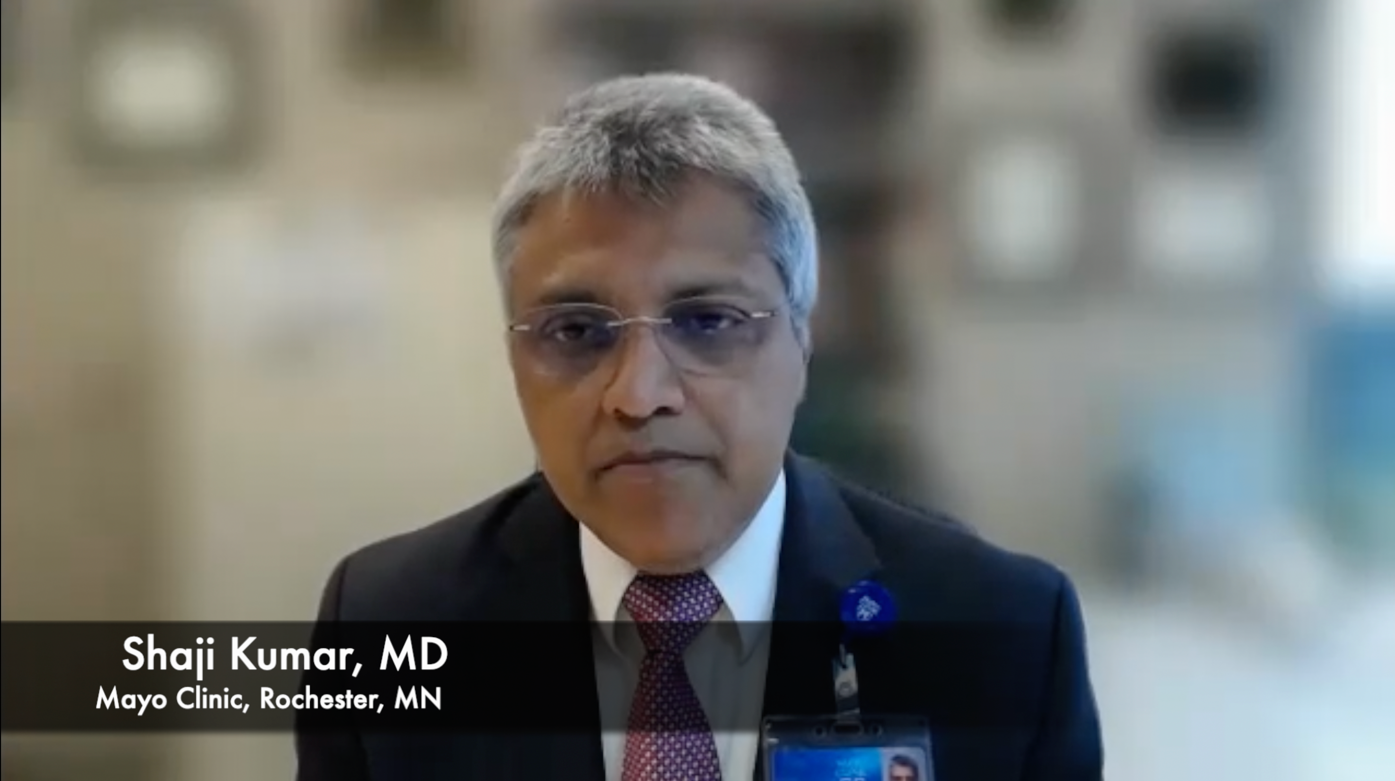 Shaji Kumar, MD, Discusses 5-Year Overall Survival Data for MM Daratumumab Combo in the MAIA Study
