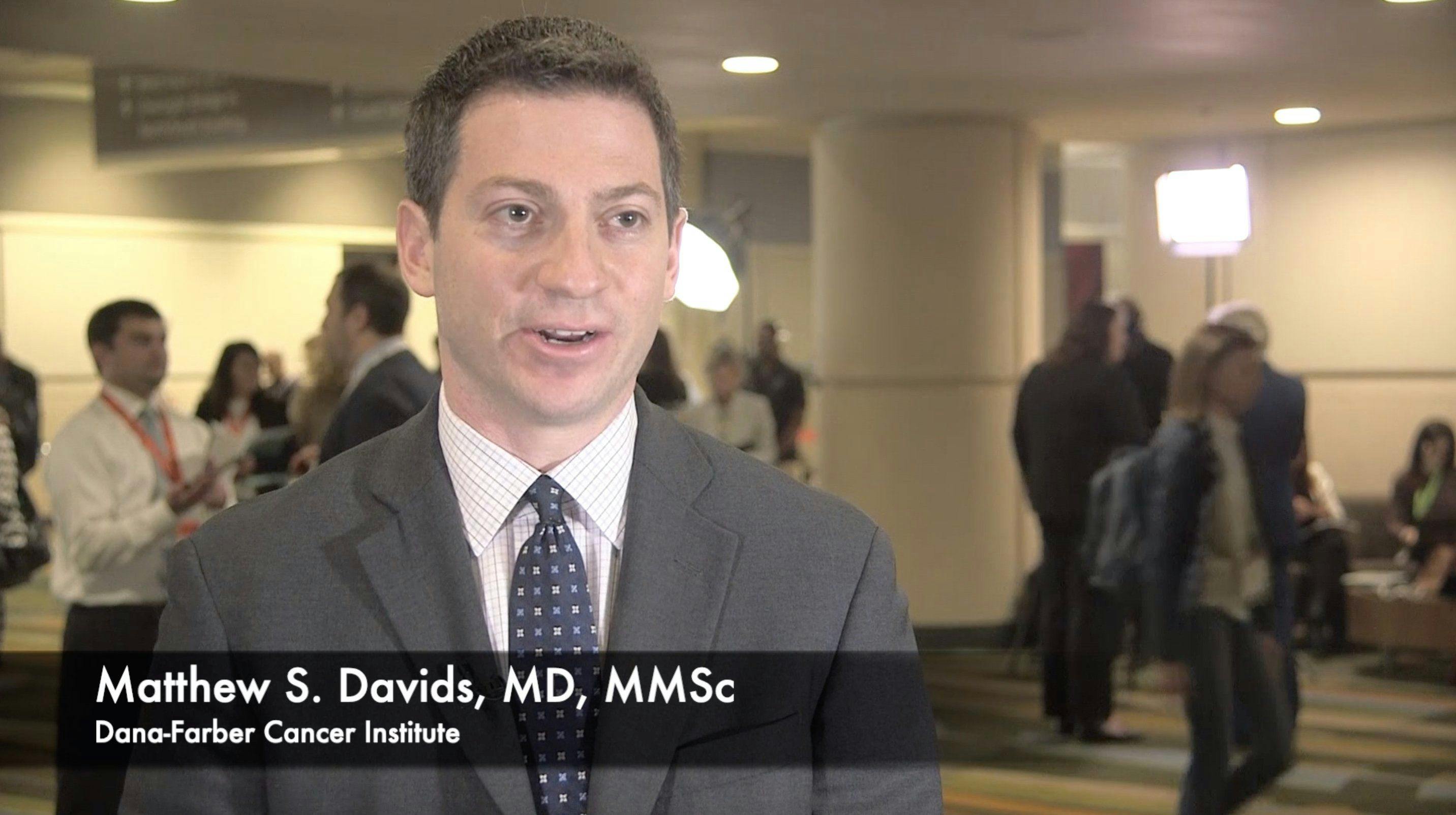 Matthew S. Davids, MD, MMSc, Discusses Study of Duvalisib in Combination with Venetoclax