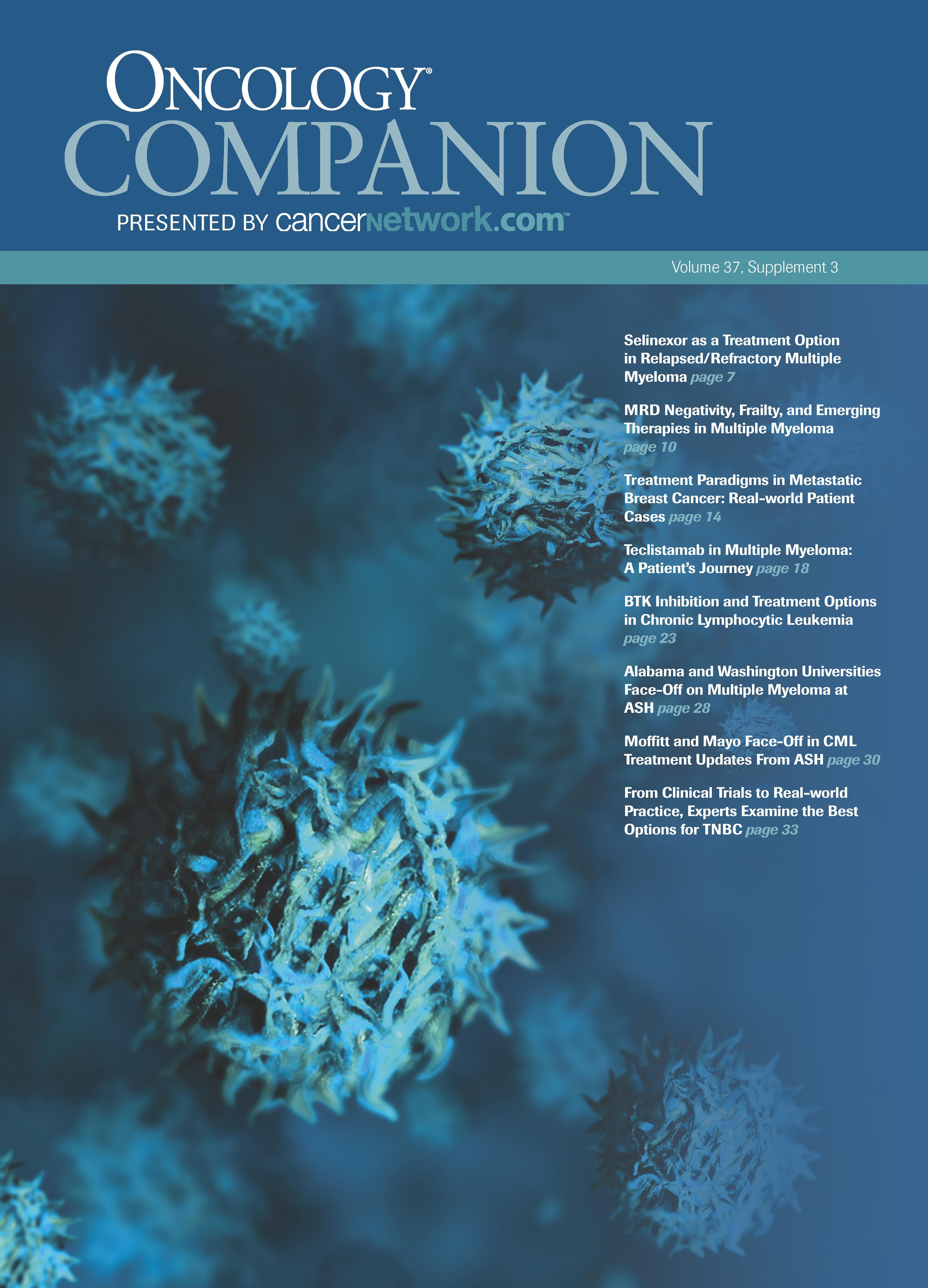 ONCOLOGY® Companion, Volume 37, Supplement 3