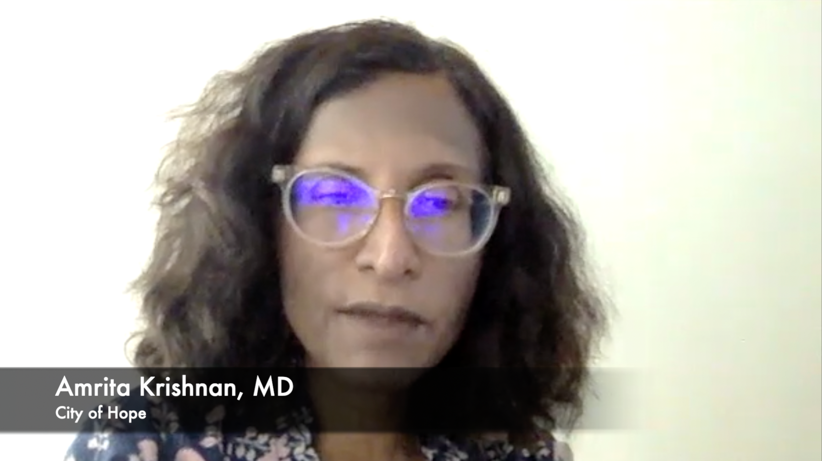 Amrita Y. Krishnan, MD, Reviews Teclistamab Efficacy Vs Real-World Controls in R/R Multiple Myeloma at 2022 ASCO 