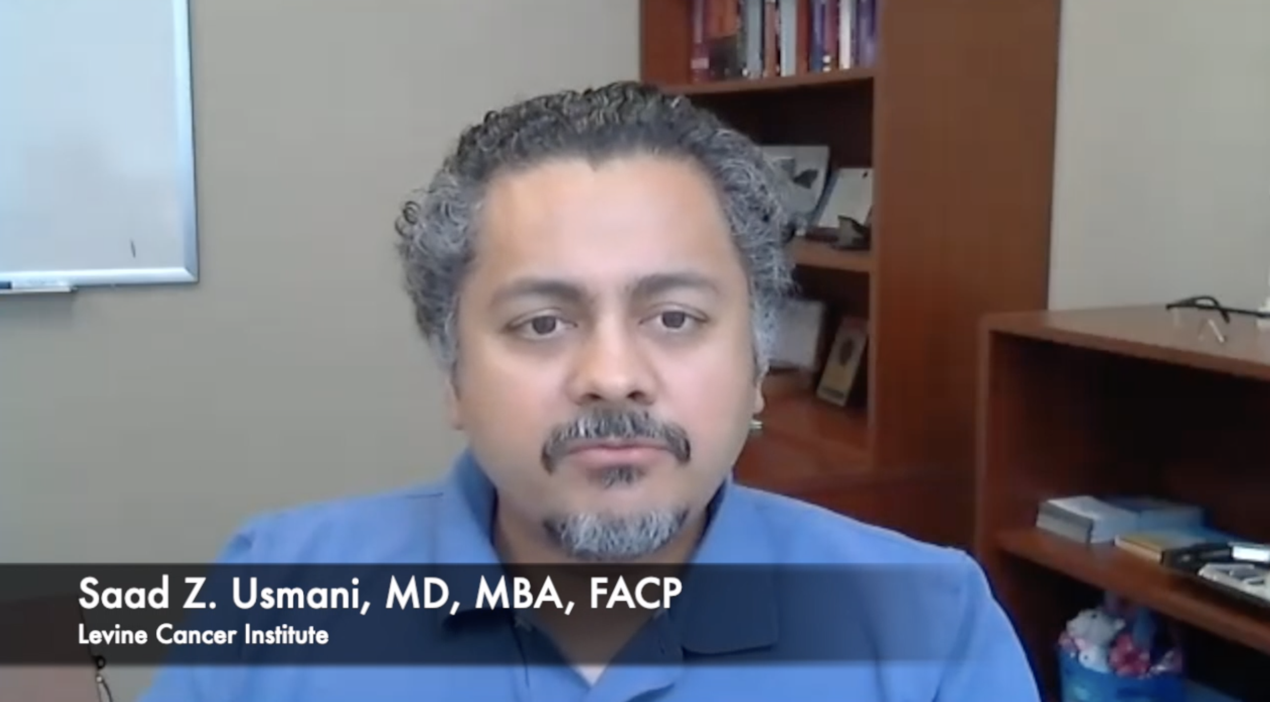 Saad Z. Usmani, MD, MBA, FACP, Details the Safety Profile for CARTITUDE-1 Trial