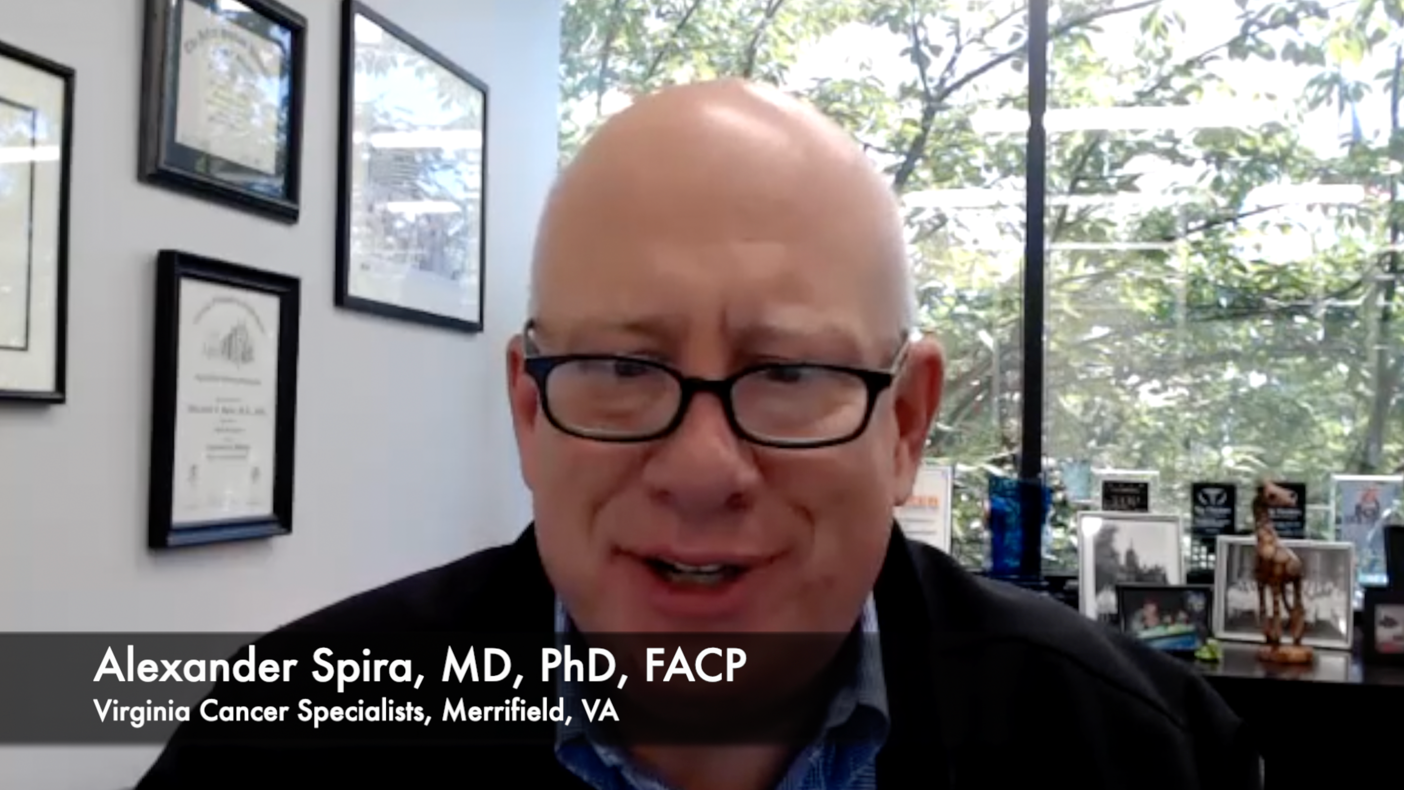 Alexander Spira, MD, PhD, FACP, Discusses Impacts of COVID-19 at Individual Treatment Facilities 