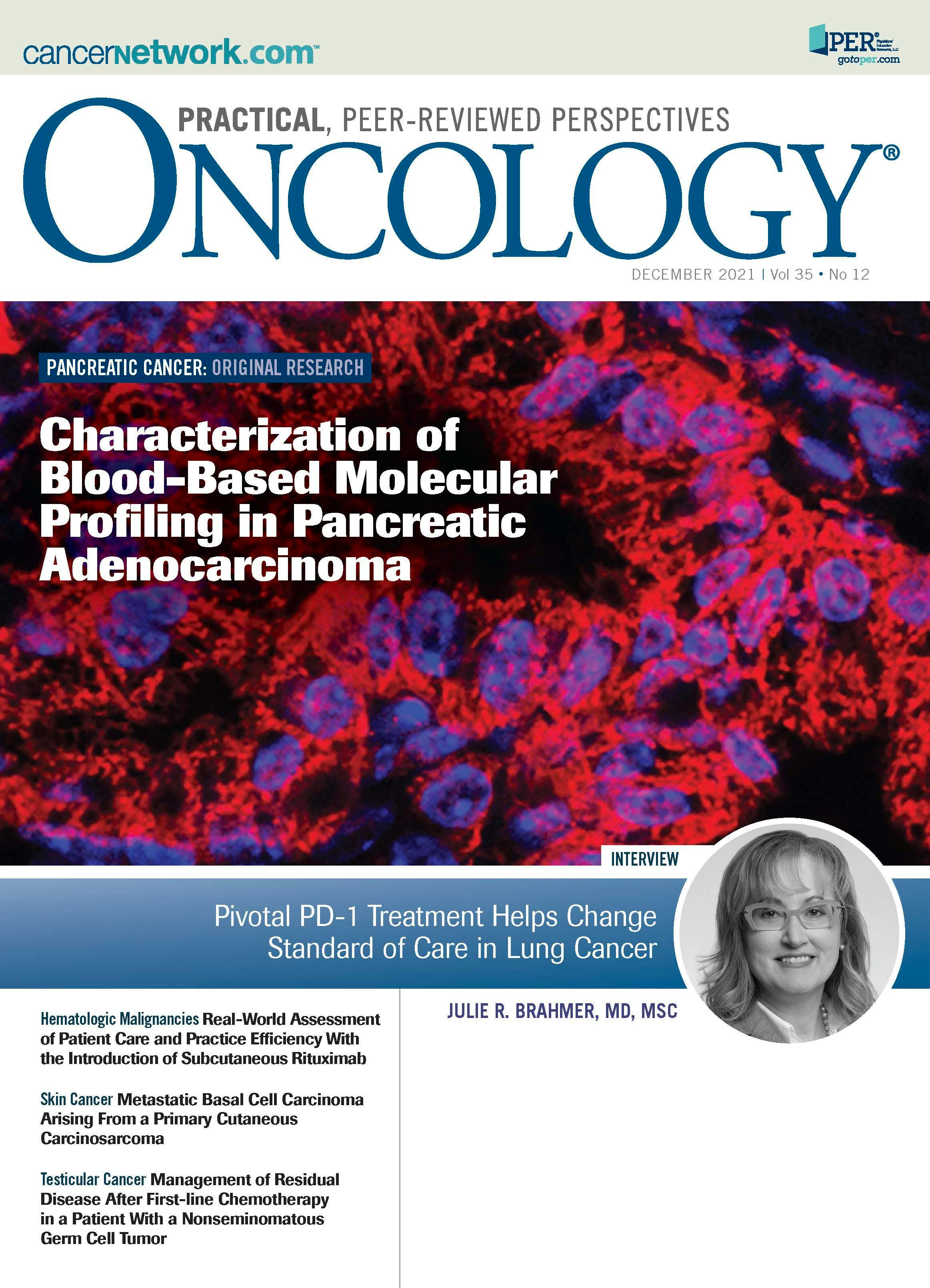 ONCOLOGY Vol 35, Issue 12