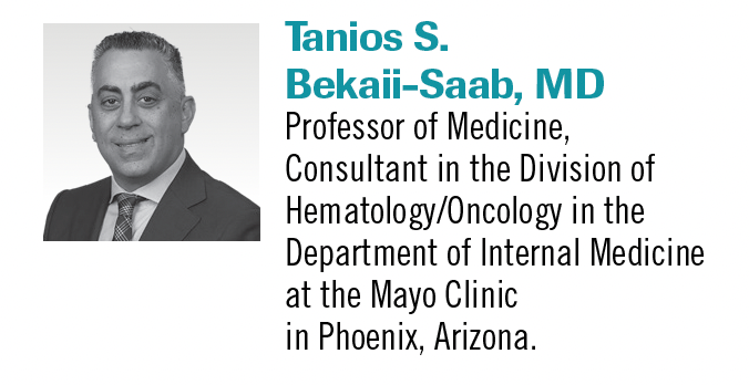Tanios S. Bekaii-Saab, MD, gave an overview of colorectal cancer along with current standard of care, and potential treatment options.