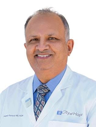 Ashwin Kashyap, MD  Assistant Clinical Professor  City of Hope, Thousand Oaks, CA