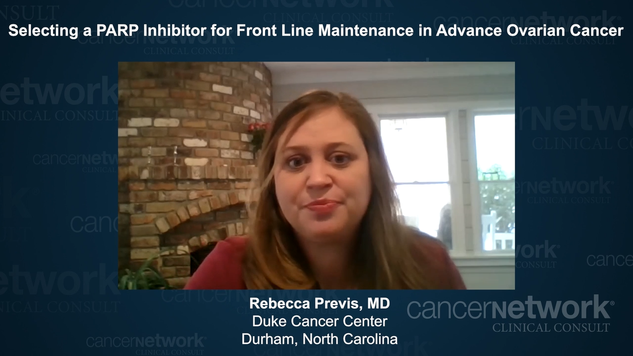 Selecting a PARP Inhibitor for Front Line Maintenance in Advance Ovarian Cancer
