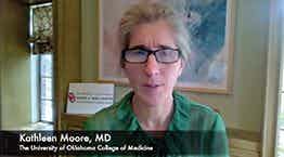 Kathleen Moore, MD, director of the Oklahoma TSET Phase I Program and an associate professor of the Section of Gynecologic Oncology at The University of Oklahoma College of Medicine