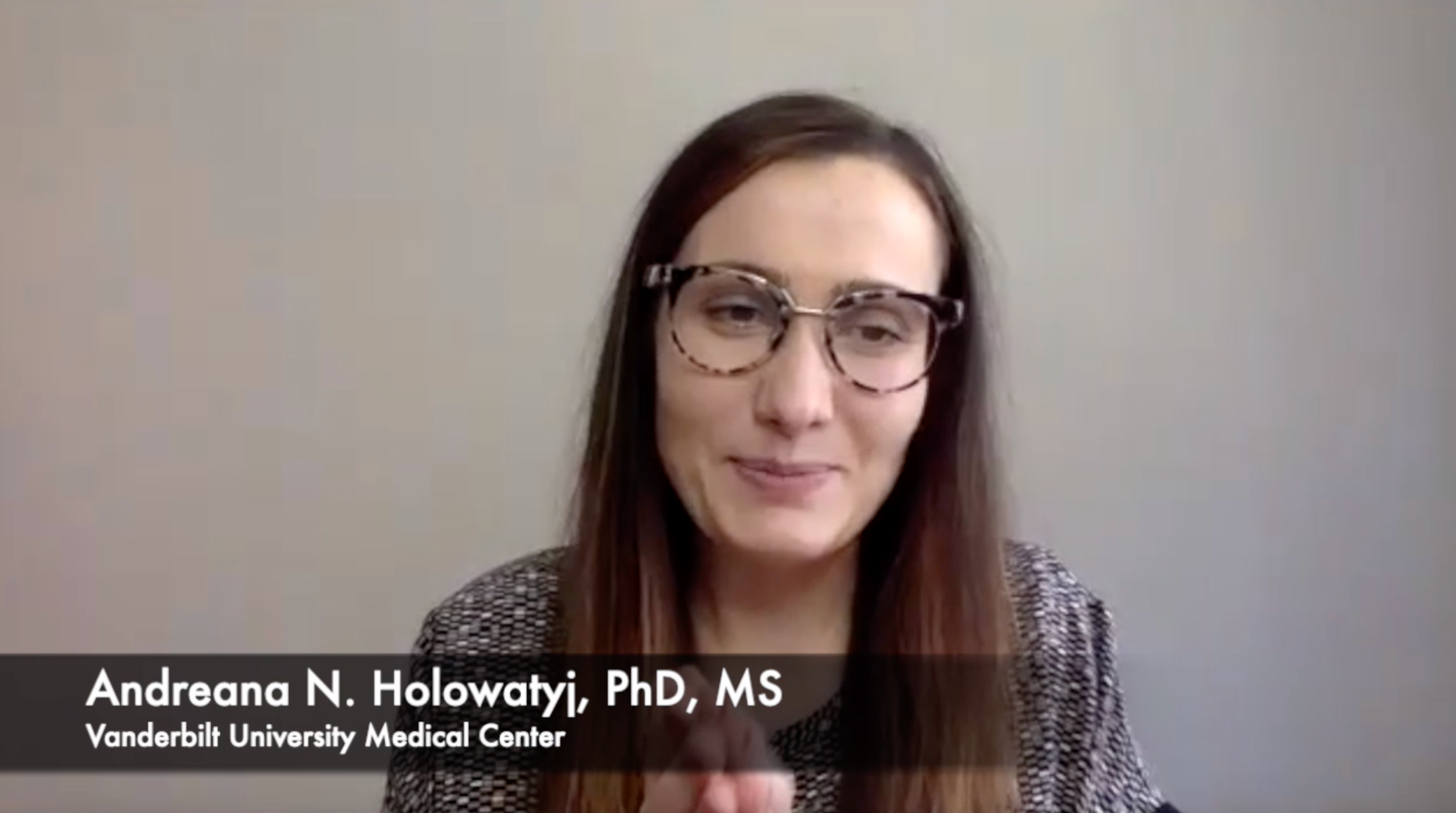 Andreana N. Holowatyj, PhD, MS, Emphasizes the Complexity of Her Research in Colorectal Cancer and Future Opportunities