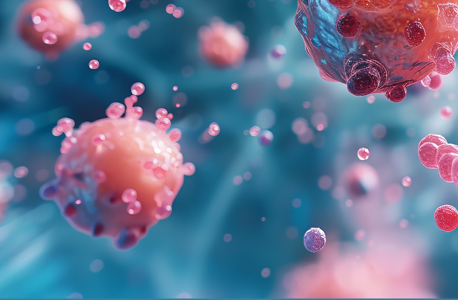 Photorealistic visualization of enzyme activity against leukemia on a molecular level